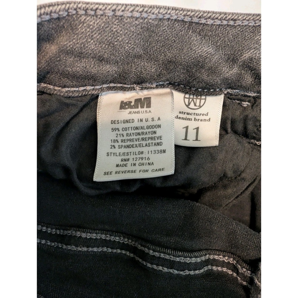 L&M Signature Skinny Jeans Women's Size 11 - Picture 4 of 7